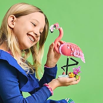 Amazon.com: Lego Creator Animal: Pink Flamingos Toy Toy